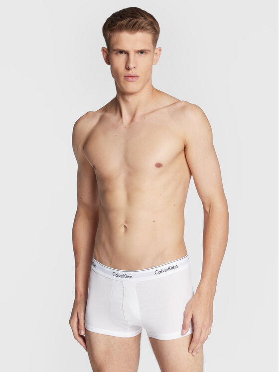 Calvin Klein Underwear Calvin Klein Underwear Súprava 3 kusov boxeriek 000NB2380A Biela