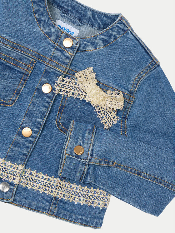 Mayoral Mayoral Giacca di jeans 3406 Blu scuro Regular Fit