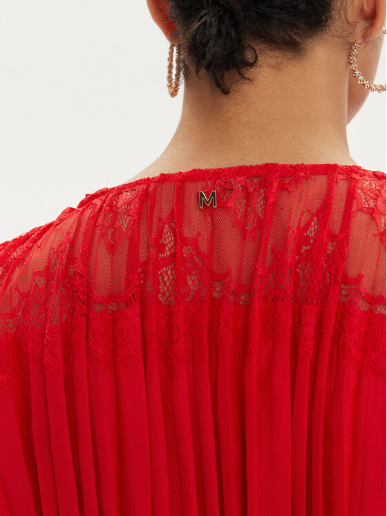 LOLA CASADEMUNT LOLA CASADEMUNT Abito da cocktail MS2416006 Rosso Regular Fit