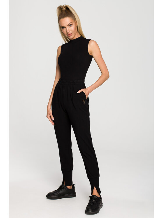 Made of Emotion Made of Emotion Pantaloni da tuta M692 Nero Active Fit