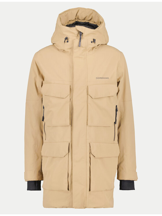 Didriksons Didriksons Ziemas jaka Drew 505778 Bēšs Regular Fit