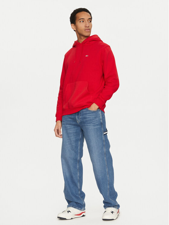 Tommy Jeans Tommy Jeans Blugi Jaimie DM0DM21169 Albastru Relaxed Fit