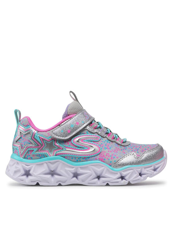 Skechers Sneakers Galaxy Lights 10920L SMLT Argent Modivo