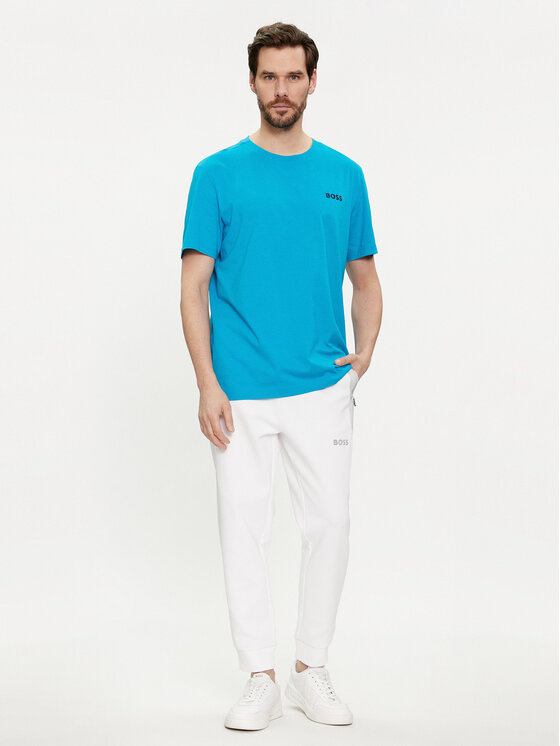 BOSS Boss T-Shirt 50515620 Niebieski Regular Fit