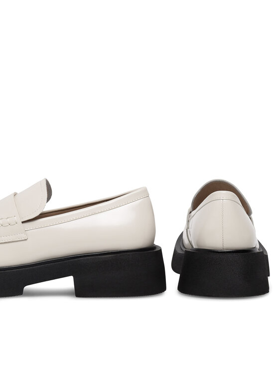 Badura Badura Loafersy WFA2588-1Z Biały