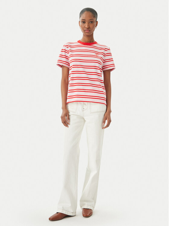 Tommy Hilfiger Tommy Hilfiger T-Shirt WW0WW48699 Světle růžová Regular Fit