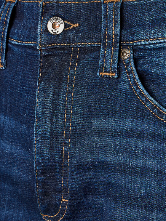 Mustang Mustang Jeansy Tramper 1013715 Granatowy Straight Leg