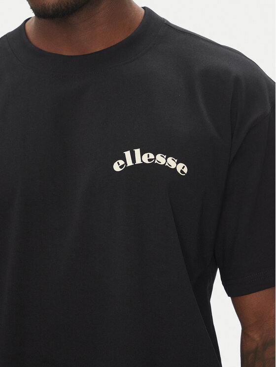Ellesse Ellesse T-Shirt Canoci SHZ21847 Czarny Loose Fit
