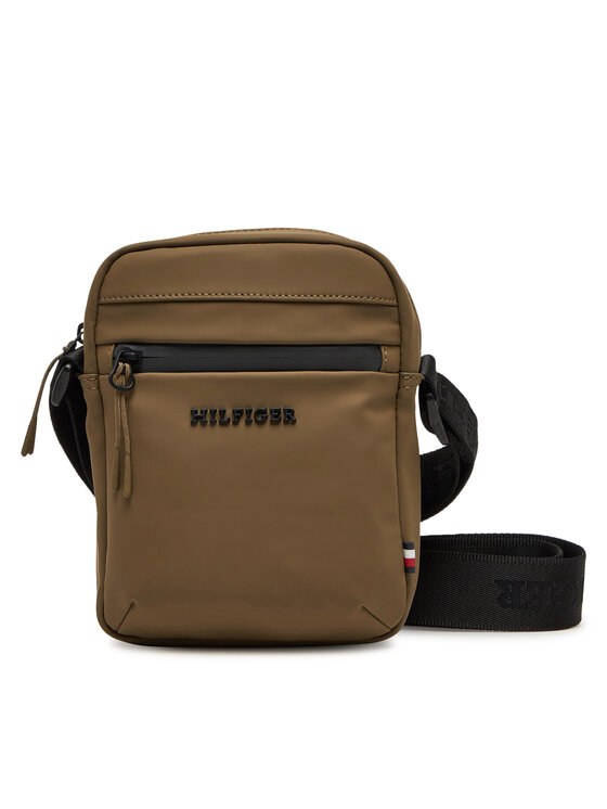 Tommy Hilfiger Tommy Hilfiger Brašna Th Tpu Mini Reporter AM0AM13498 Hnědá