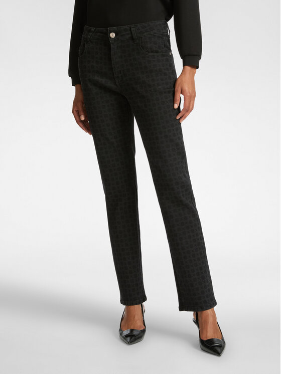 Elena Mirò Elena Mirò Jeans P500P100333N033 Nero Regular Fit