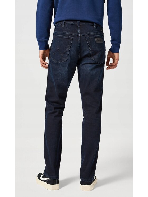 Wrangler Wrangler Jeansy Texas Slim Niebieski Slim Fit