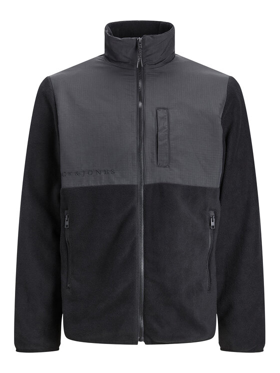 Jack&Jones Jack&Jones Flis Marvin 12235864 Črna Regular Fit