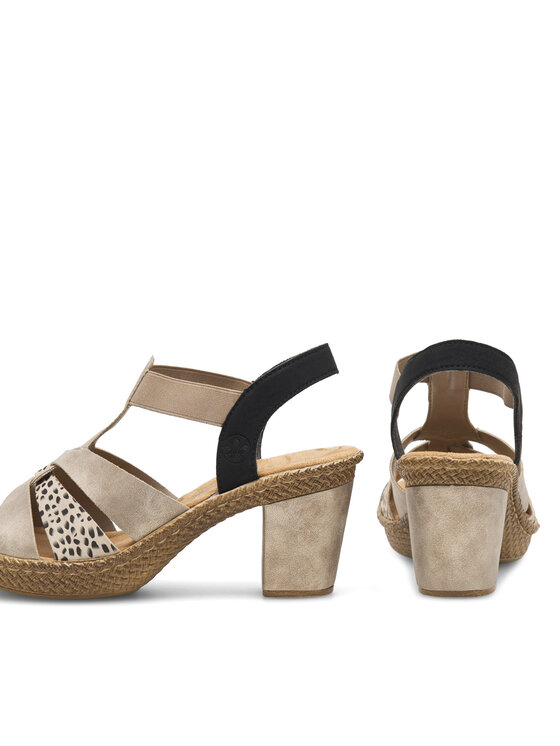 Rieker Rieker Sandale 665K3-60 Bež