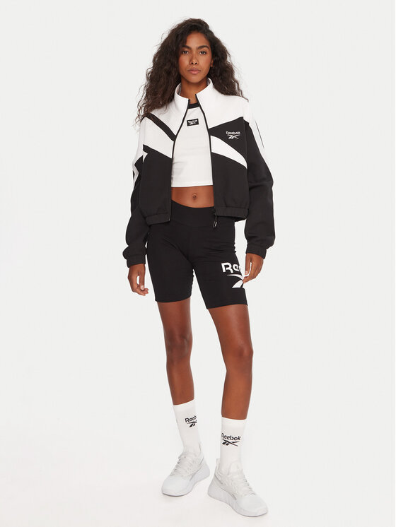 Reebok Reebok Kolesarske hlače RK25161CCW Črna Slim Fit