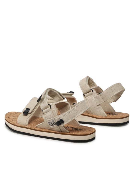 Jack Wolfskin Jack Wolfskin Босоніжки Ecostride 2 Sandal W 4051771 Бежевий