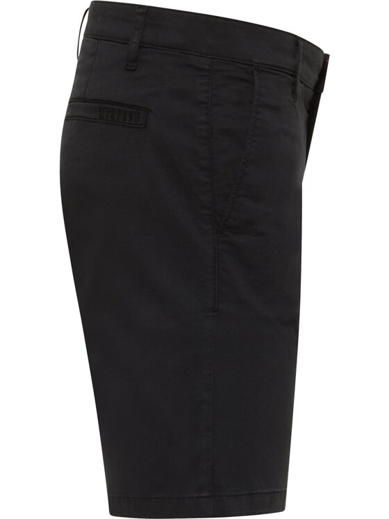 Mustang Mustang Pantaloncini di tessuto Brad Chino Shorts Nero Regular Fit