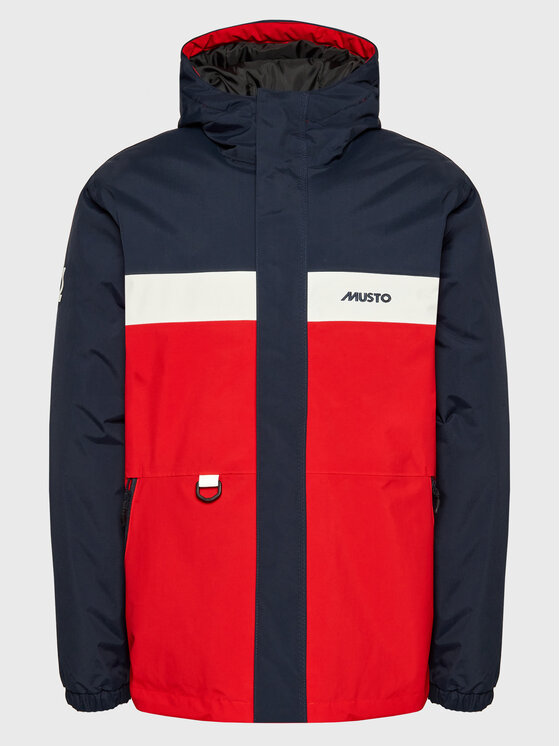 Musto Musto Übergangsjacke 64 82374 Rot Regular Fit