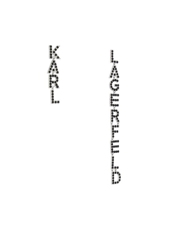 KARL LAGERFELD Uhani 225W3949 Srebrna