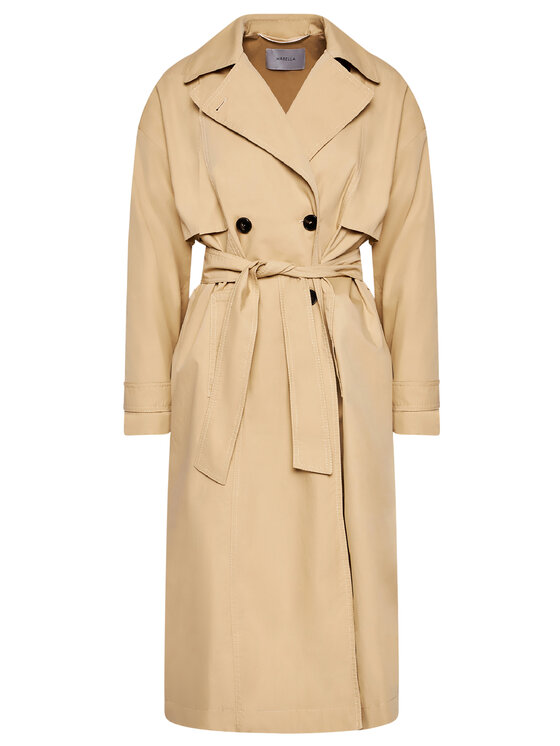 Marella Marella Átmeneti kabát Molveno 30210211 Bézs Regular Fit