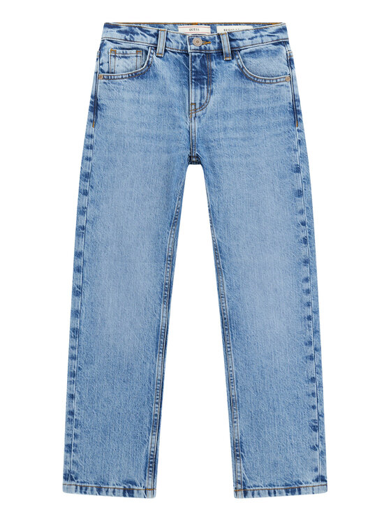 Guess Guess Džínsy L6RA01 D58M2 Modrá Straight Fit