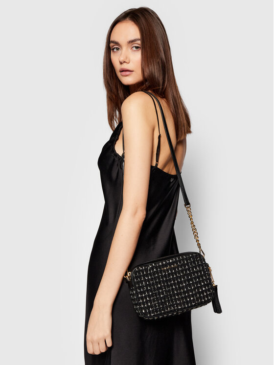 MICHAEL Michael Kors MICHAEL Michael Kors Kabelka Jet Set 32H0GJ6M2C Černá