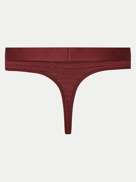Tommy Hilfiger Tommy Hilfiger Stringi UW0UW05589 Czerwony