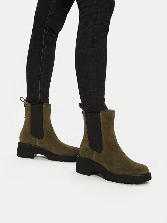 Camper Camper Klassische Stiefeletten Milah K400575-014 Grün