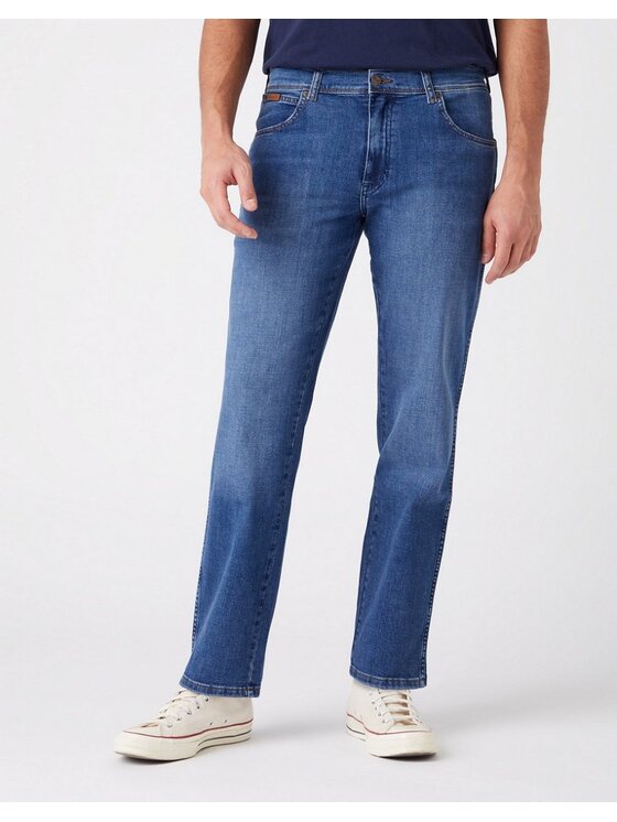 Wrangler Wrangler Jeansy TEXAS Niebieski Straight Fit