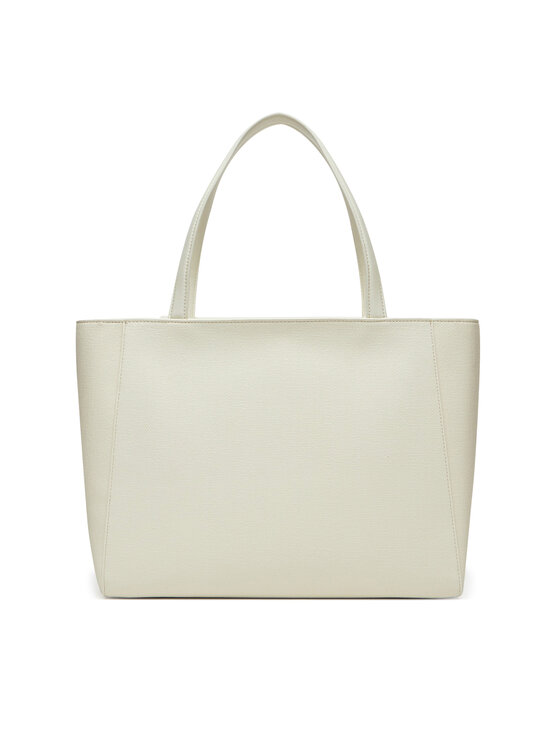 Calvin Klein Calvin Klein Rankinė Ck Medium Shopper_Tex K60K613178 Balta