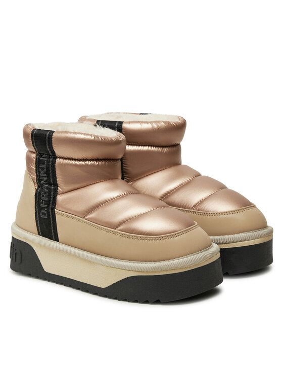 D.Franklin D.Franklin Schneeschuhe Nordic V.2 Low Bomb DFSH371010 Goldfarben