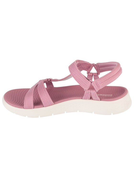 Skechers Skechers Sandały Skechers Go Walk Flex Sandal - Sublime Różowy