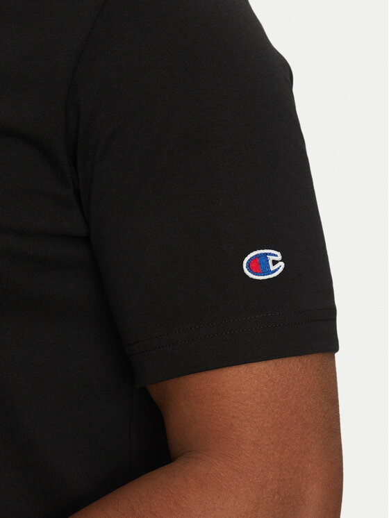 Champion Champion Marškinėliai 221621 Juoda Standard Fit