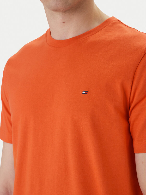 Tommy Hilfiger Tommy Hilfiger Tricou Ess Seasonal MW0MW39995 Portocaliu Regular Fit
