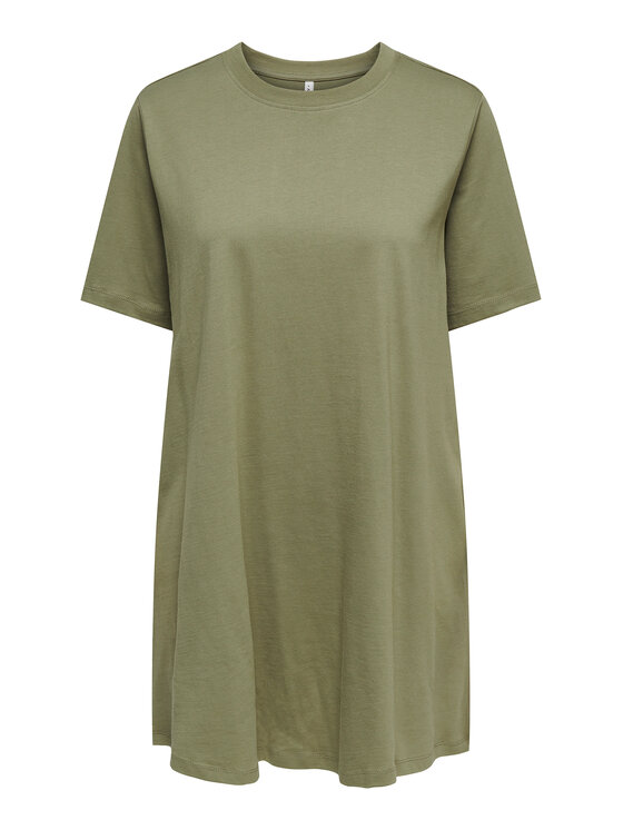 ONLY ONLY Sukienka codzienna Mara 15374631 Zielony Oversize
