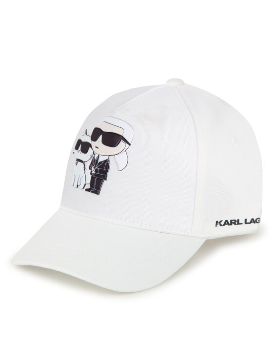 Șapcă Karl Lagerfeld Kids Z30160 Off White 195