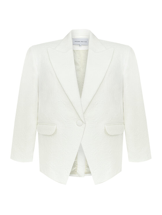 Magda Matyja Magda Matyja Marynarka MIZUKI BLAZER Biały Oversize