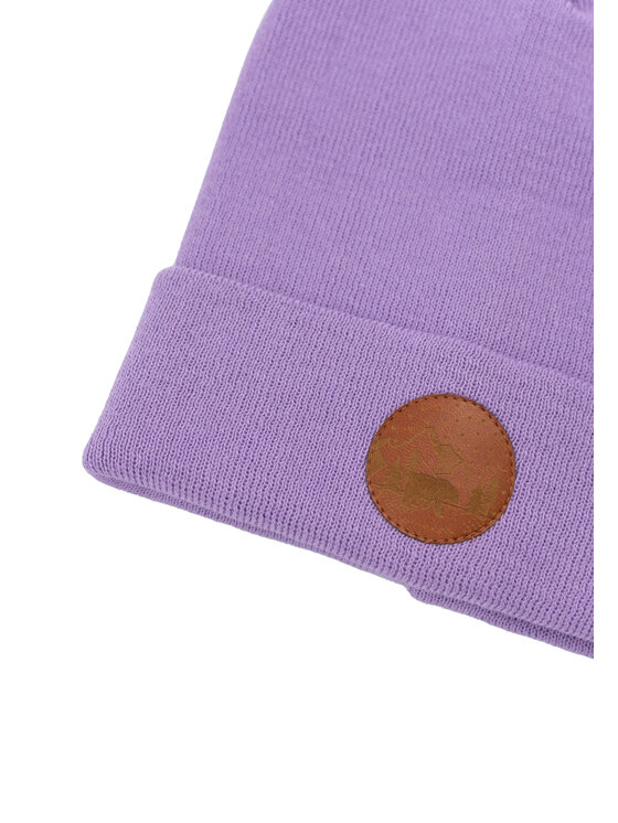 Kabak Kabak Czapka klasyczna beanie Fioletowy