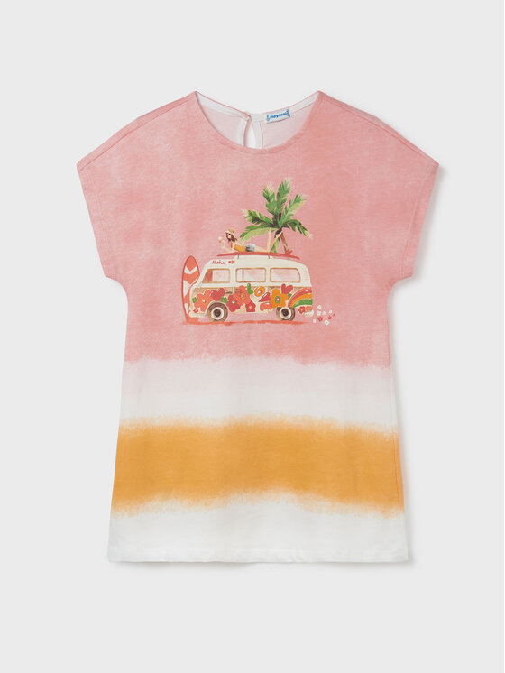 Vestito da giorno 6933 Corallo