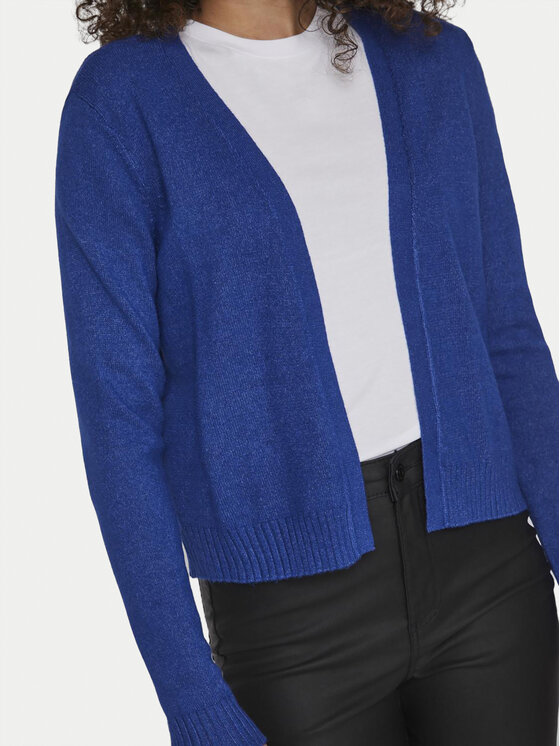 Vila Vila Kardigāns Ril 14060800 Zils Regular Fit