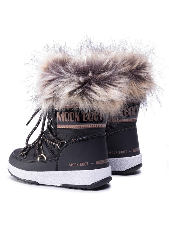 Moon Boot Moon Boot Snehule Mb Jr Girl Monaco Low Wp 34052400002 M Čierna
