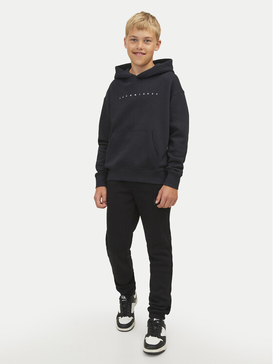 Jack&Jones Junior Jack&Jones Junior Jopa Star 12237468 Črna Loose Fit