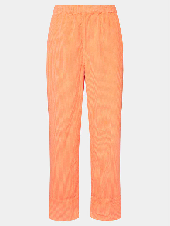 American Vintage American Vintage Szövet nadrág Padow PADO137E24 Narancssárga Relaxed Fit
