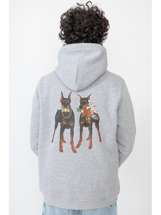 Kamuflage Kamuflage Bluza DOBER$$$ Szary Comfort Fit
