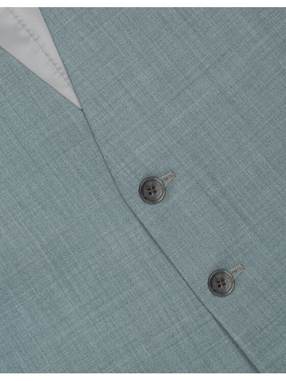 Borgio Borgio Kamizelka bagaladi Zielony Slim Fit