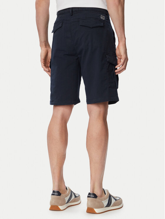 Guess Guess Kratke hlače M6GDVA W1703 Tamnoplava Regular Fit
