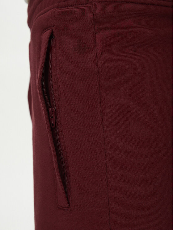 adidas adidas Pantaloncini sportivi Essentials Trefoil JD2436 Rosso Regular Fit