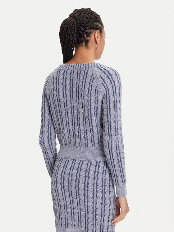 Guess Guess Cardigan W5YR15 Z3OU0 Albastru Regular Fit