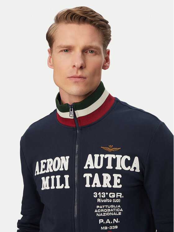 Aeronautica Militare Aeronautica Militare Pulóver 261FE2105UF00683 Sötétkék Regular Fit