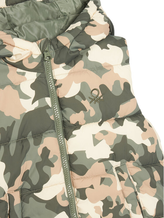 United Colors Of Benetton United Colors Of Benetton Prsluk 2FORGJ00P Zelena Regular Fit