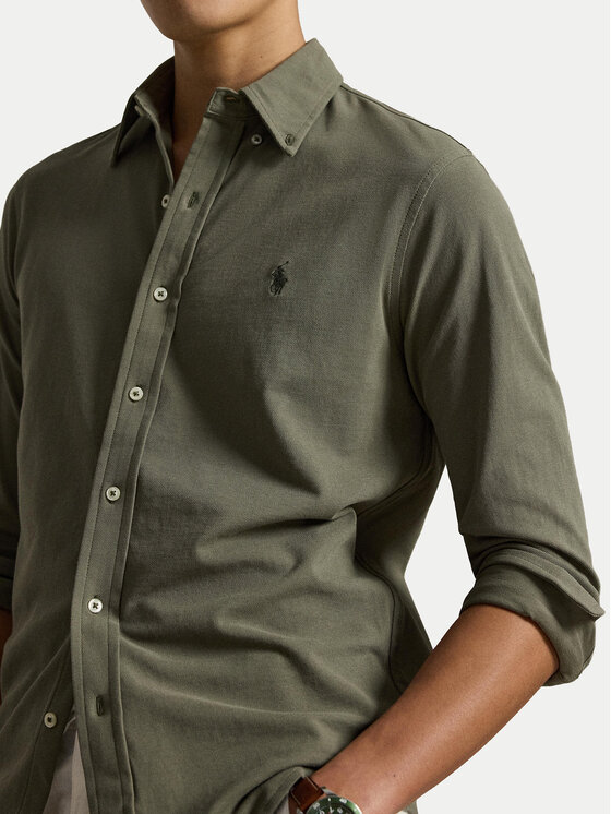 Polo Ralph Lauren Polo Ralph Lauren Krekls 710654408504 Haki Regular Fit